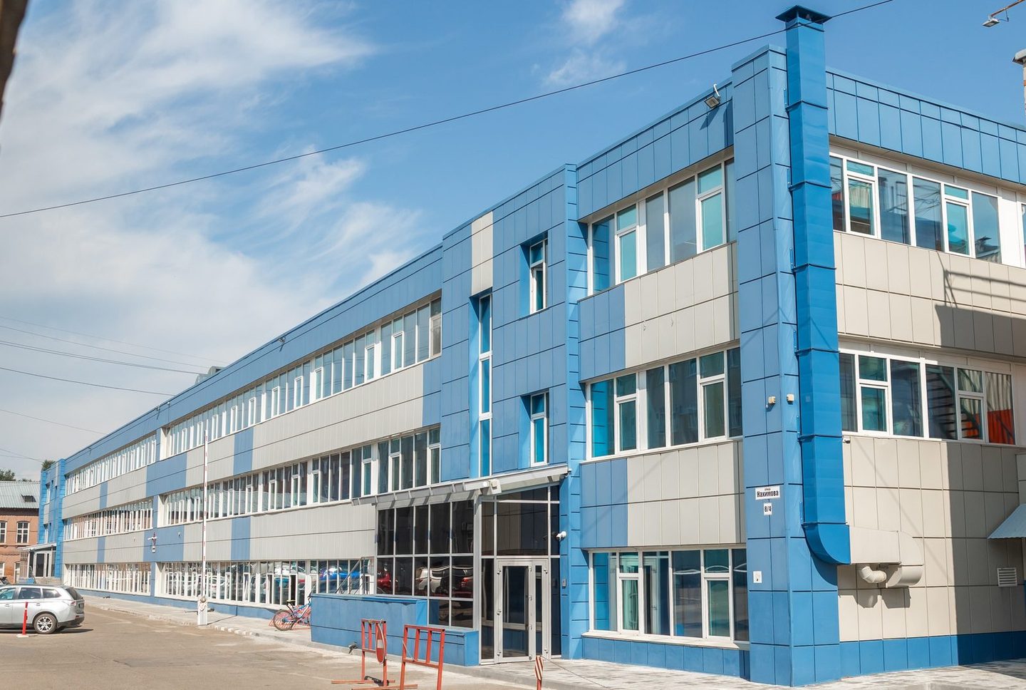 Фасад, ул. Нахимова, 8/4, Томск
